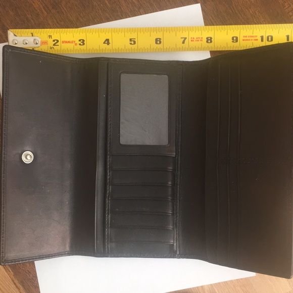Black fabric Coach wallet. - Picture 3 of 5